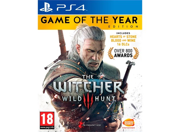 The Witcher 3 GOTY Edition PS4 Wild Hunt Game of the Year Edition